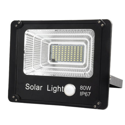 TY022 120 LED 120W Outdoor Solar Flood Light Remote Control Sensor Waterproof Wall Light-garmade.com