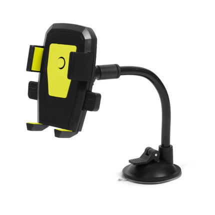 Car Windshield Automatic Lock Phone Holder(Yellow)-garmade.com