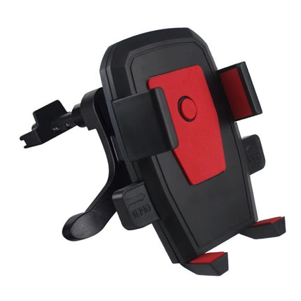 2 PCS Car Air-conditioning Air Outlet Hook Type Mobile Phone Holder(Red)-garmade.com