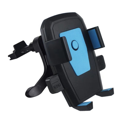 2 PCS Car Air-conditioning Air Outlet Hook Type Mobile Phone Holder(Blue)-garmade.com