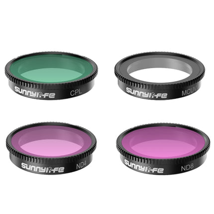 Sunnylife Sports Camera Filter For Insta360 GO 2, Colour: 4 in 1 CPL+UV+ND4+ND8-garmade.com