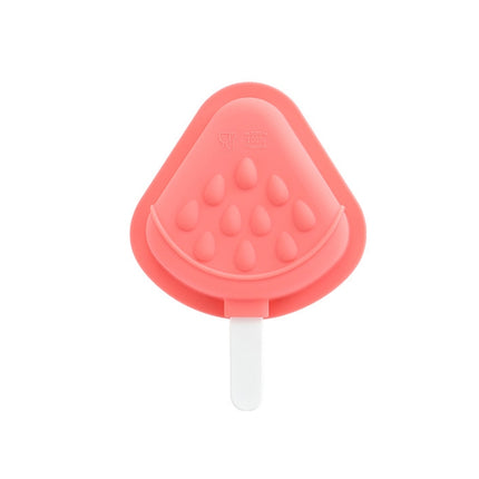 3 PCS Household Silicone Popsicle Ice Cream Mold With Lid, Specification: Strawberry-garmade.com