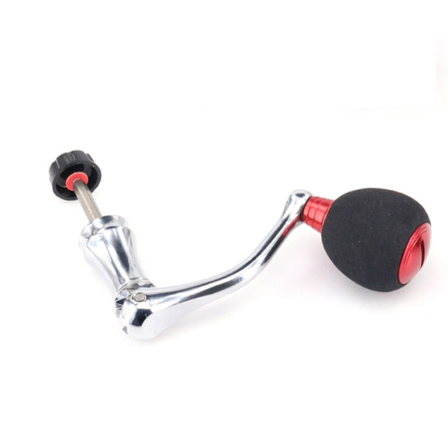 DEUKIO All-Metal EVA Rocker Fishing Reel Rocker Aluminum Alloy Knob For Fish Reel Tackle Accessory, Specification: Large (Red)-garmade.com