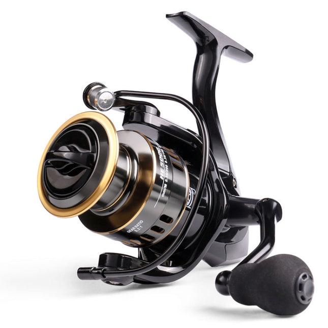 All Metal Rocker Arm Smooth Fishing Reel Spinning Reel, Spec: HE800 (EVA Grip)-garmade.com