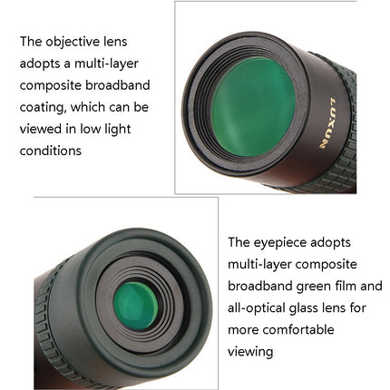 LUXUN 8-24X30 Shimmer Night Vision Single-Cylinder Variation Telescope-garmade.com