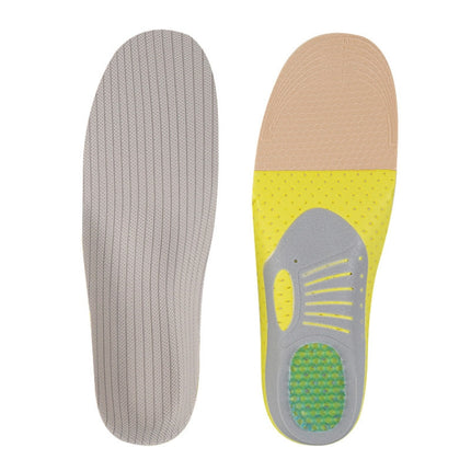 XD-640 Arch Sports Insoles Men and Women Shock Absorption Sweat Insoles Basketball Running Orthopedic Insoles, Size: S(35-40)-garmade.com