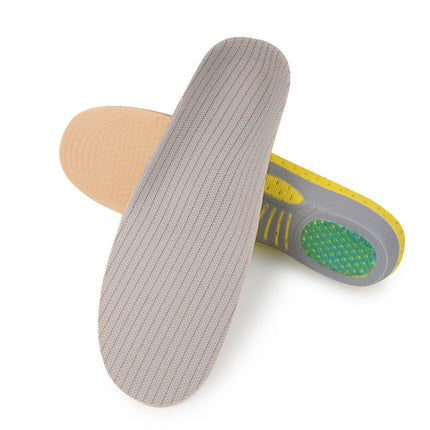 XD-640 Arch Sports Insoles Men and Women Shock Absorption Sweat Insoles Basketball Running Orthopedic Insoles, Size: S(35-40)-garmade.com