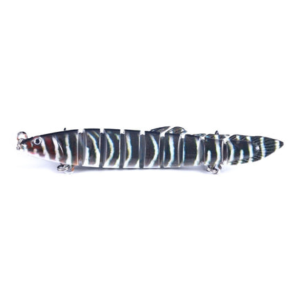 HENGJIA Multi-Segment Fish Bait Fake Fish Bait Luya Loach Bait(1 10cm 10g)-garmade.com