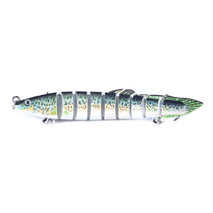 HENGJIA Multi-Segment Fish Bait Fake Fish Bait Luya Loach Bait(9 10cm 10g)-garmade.com