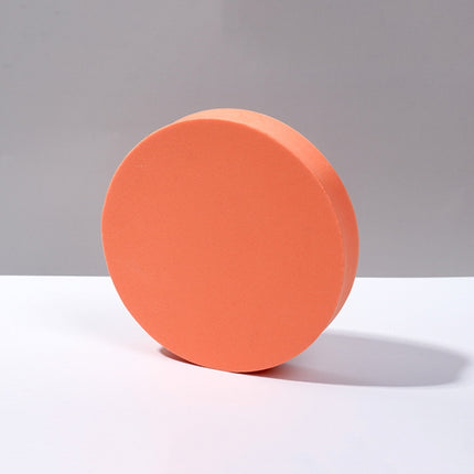 8 PCS Geometric Cube Photo Props Decorative Ornaments Photography Platform, Colour: Small Orange Cylinder-garmade.com