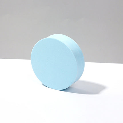 8 PCS Geometric Cube Photo Props Decorative Ornaments Photography Platform, Colour: Small Light Blue Cylinder-garmade.com