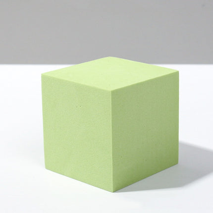 8 PCS Geometric Cube Photo Props Decorative Ornaments Photography Platform, Colour: Small Green Square-garmade.com