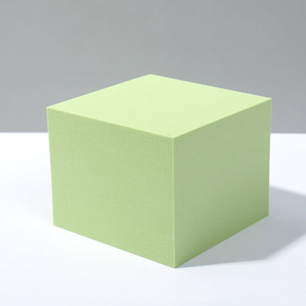 8 PCS Geometric Cube Photo Props Decorative Ornaments Photography Platform, Colour: Large Green Rectangular-garmade.com
