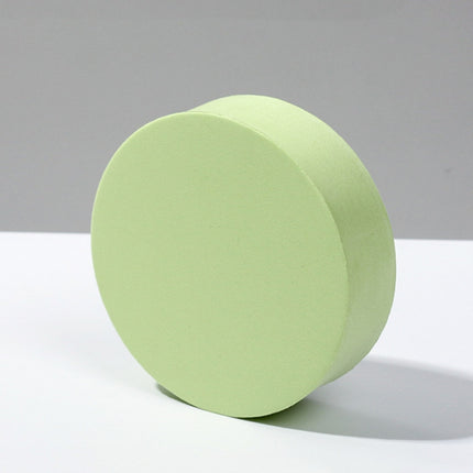 8 PCS Geometric Cube Photo Props Decorative Ornaments Photography Platform, Colour: Large Green Cylinder-garmade.com