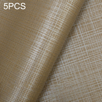 5 PCS Self-Adhesive PVC Air Duct Wallpaper Furniture Desktop Sticker, Size: 60cm x 1m(Cloth Pattern CY203)-garmade.com