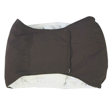 Male Dog Special Courtesy Belt Pet Physiological Pants, Size: XS(Brown)-garmade.com