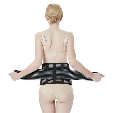 2 PCS Abdomen Support Belt Breathable Steel Plate Support Waist Support Sports Protective Gear, Specification: M-garmade.com