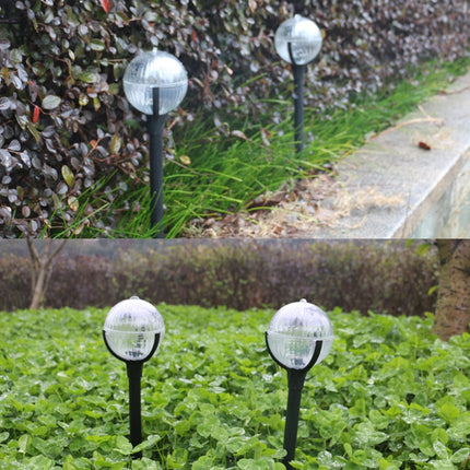 2 PCS Light Control Solar Lawn Lamp Outdoor Garden Lights(Warm Light)-garmade.com
