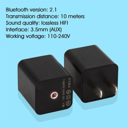 Q8S Bluetooth Receiver Audio Power Amplifier Stereo Audio Adapter HIFI Non-Destructive Transmission Converter, CN Plug-garmade.com