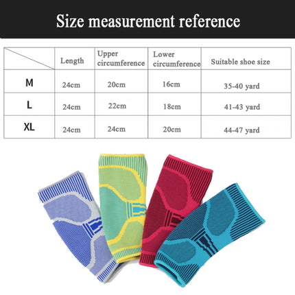 A Pair Sports Ankle Support Breathable Pressure Anti-Sprain Protection Ankle Sleeve Basketball Football Mountaineering Fitness Protective Gear, Specification: L(Light Gray)-garmade.com