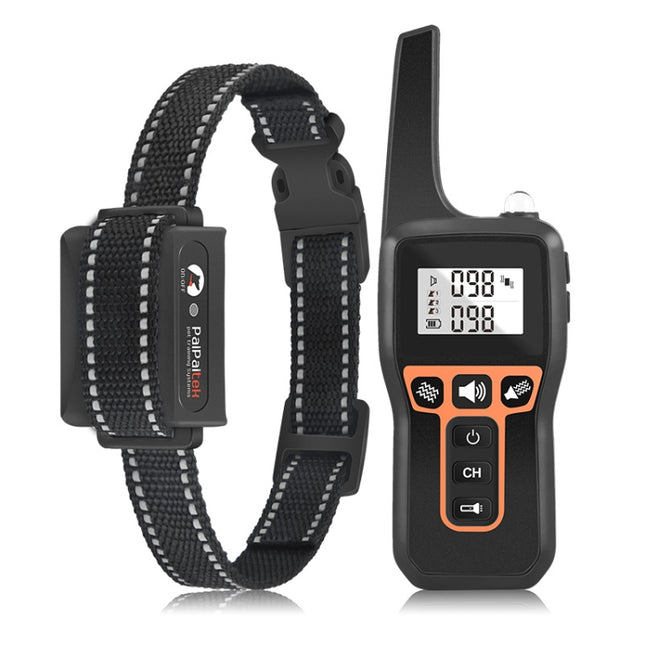 PaiPaitek PD529V-1 Training Dog Anti-Barking Device Vibration Collar 1000M Remote Control Distance Pet Training Supplies-garmade.com