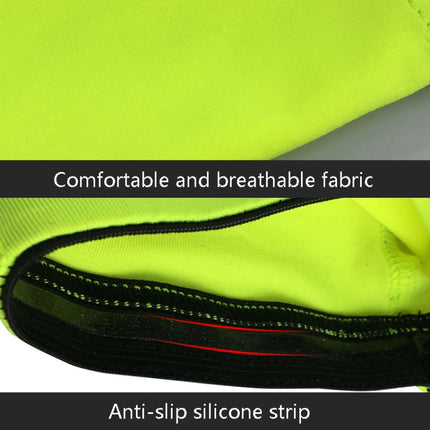 2 PCS Sports Breathable Compression Calf Protector Riding Running Football Basketball Mountaineering Protective Gear, Specification: L (Fluorescent Green)-garmade.com