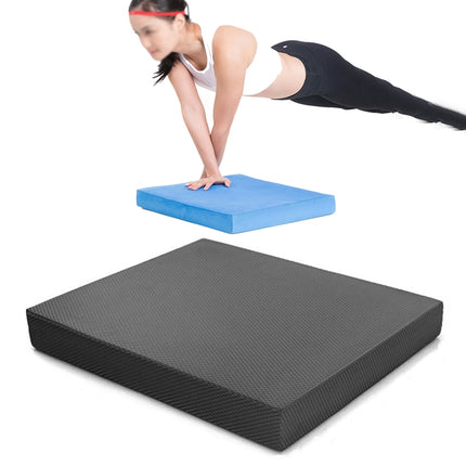 Yoga Waist And Abdomen Core Stabilized Balance Mat Plank Support Balance Soft Collapse, Specification: 31x20x6cm (Black)-garmade.com