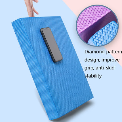 Yoga Waist And Abdomen Core Stabilized Balance Mat Plank Support Balance Soft Collapse, Specification: 31x20x6cm (Purple)-garmade.com