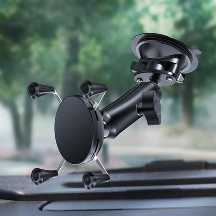 Bus Truck Mobile Phone Bracket Suction Cup Car Mobile Phone Bracket(4 Claw Back Clip)-garmade.com