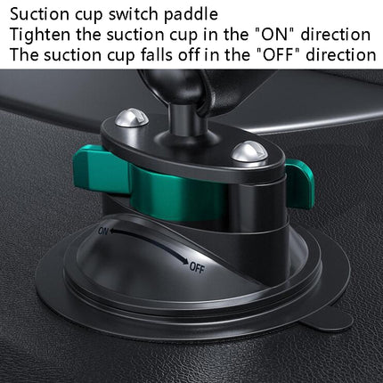 Bus Truck Mobile Phone Bracket Suction Cup Car Mobile Phone Bracket(4 Claw Back Clip)-garmade.com