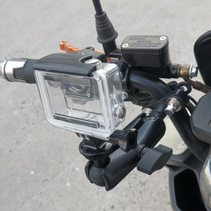 Motorcycle Riding Recorder Bracket Camera Holder, Style: KZ05 + KL04 + KD02-garmade.com