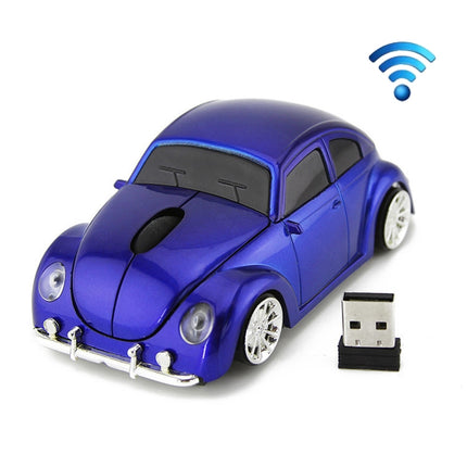 CM0010B 1200 DPI 3-keys Car Shape Wireless Mouse(Blue)-garmade.com