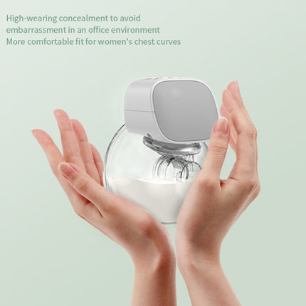 Wearable Automatic Breast Pump Massage Hands-free Invisible Wireless Large Suction Breast Pump S9 - English - Green-garmade.com