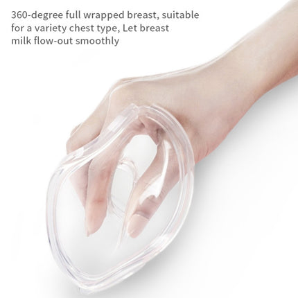 Wearable Automatic Breast Pump Massage Hands-free Invisible Wireless Large Suction Breast Pump S10 - English - Gray-garmade.com