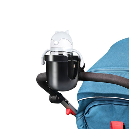 J4037 Baby Stroller Drop Resistant Bottle Holder(Black)-garmade.com