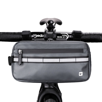 Rhinowalk X20990 Multi-Function Bicycle Front Bag(Gray)-garmade.com
