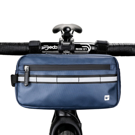 Rhinowalk X20990 Multi-Function Bicycle Front Bag(Blue)-garmade.com