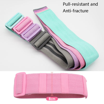 2 PCS LD-3606 Adjustable Non-Slip Yoga Belt Thickening Tension Belt(Pink)-garmade.com