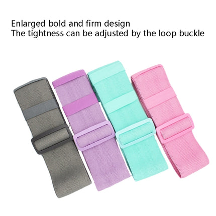 2 PCS LD-3606 Adjustable Non-Slip Yoga Belt Thickening Tension Belt(Pink)-garmade.com