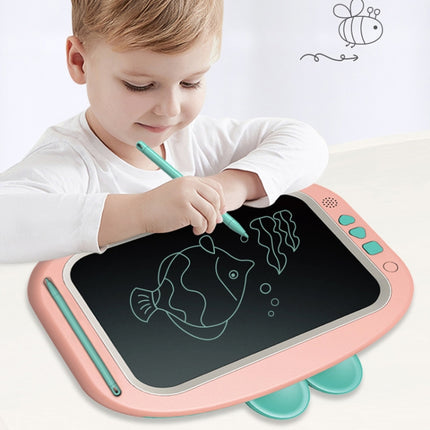 X6 Puzzle Early Education Children Toy Multifunctional Handwritten Blackboard Cartoon Electronic Drawing Board, Colour: Blue (Color Film)-garmade.com