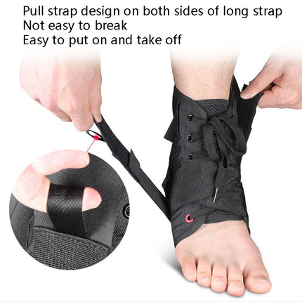 A Pair AOLIKES HH-7138 Eight-Shaped Strap Support Ankle Support Ankle Sports Anti-Sprain Protective Gear, Specification: M (39-42)-garmade.com