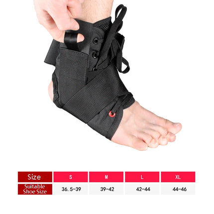 A Pair AOLIKES HH-7138 Eight-Shaped Strap Support Ankle Support Ankle Sports Anti-Sprain Protective Gear, Specification: M (39-42)-garmade.com