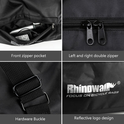 Rhinowalk RF085 Large Electric Scooter Storage Bag(Black)-garmade.com