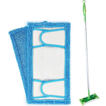 2 PCS Wet And Dry Mop Replacement Cloth Strap Type Mop Head Accessory For Swiffer Sweeper-garmade.com