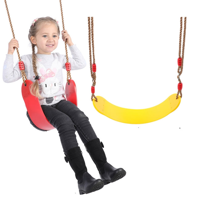 Indoor And Outdoor Sports Children Swing EVA Soft Board Swing,Random Color Delivery-garmade.com