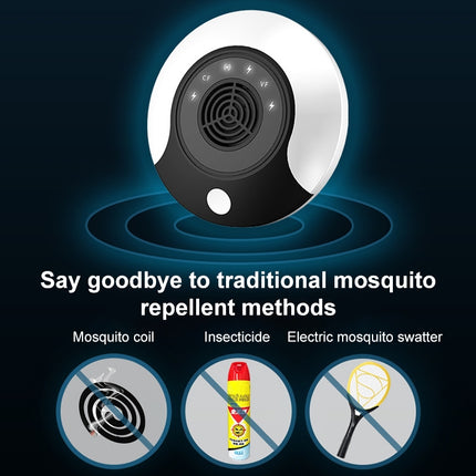 SYK-1813 Ultrasonic Insect Repellent High-Power Household Mosquito Repellent US Plug(Blue)-garmade.com