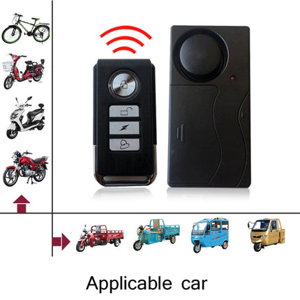 Bicycle Wireless Remote Control Anti-Theft Alarm-garmade.com