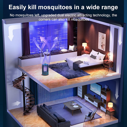 Mosquito Repellent Household Fly Killer, Colour: Digital Display Night Green-garmade.com