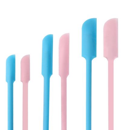 6 in 1 Silicone Beauty Spatula Sauce Applicator Cream Spatula Set(Mixed Color)-garmade.com