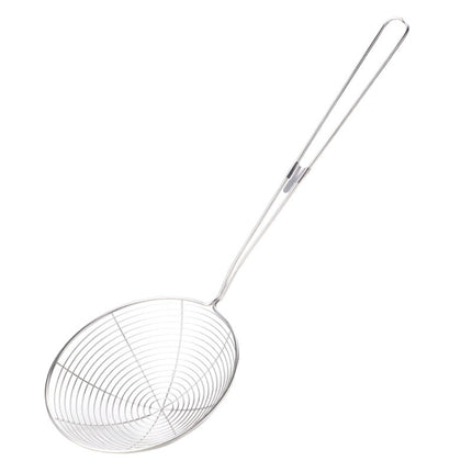 Stainless Steel Colander Noodle Spoon Oil Filter Spoon, Specification: Silver-garmade.com